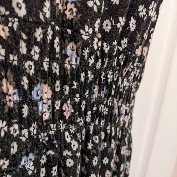 MAXI dress floral ditsy calico floral print Small @V - Picture 8 of 11